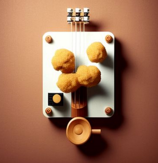 "A Synth made of Chicken Nuggets you Play with your Elbows”: A workshop exploring AI supported Musical Instrument Design